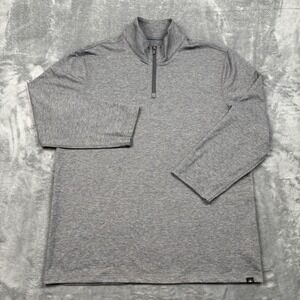 Faherty Reserve Mens Movement Quarter-Zip Fall Rock Feeder Lightweight Size L
